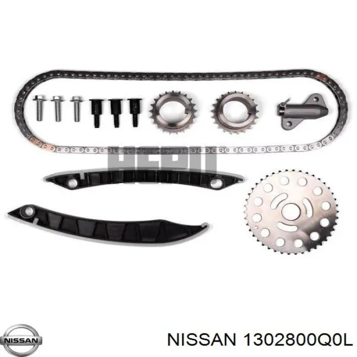 1302800Q0L Nissan/Infiniti Cadeia do mecanismo de distribuição de gás, kit