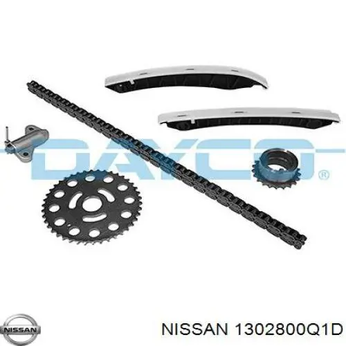 1302800Q1D Nissan/Infiniti Cadeia do mecanismo de distribuição de gás, kit
