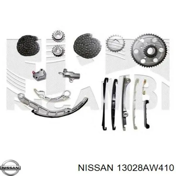 Cadeia do mecanismo de distribuição de gás Nissan/Infiniti 13028AW410 preço, a partir de 161,74 USD