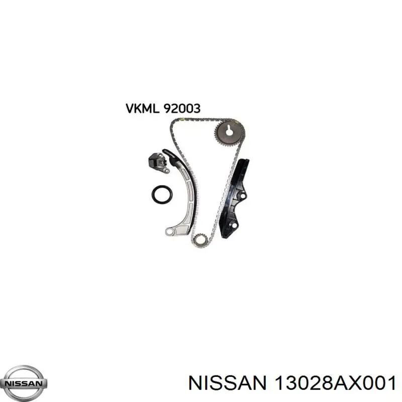 Compre 13028AX001 Nissan/Infiniti Cadeia do mecanismo de distribuição de gás