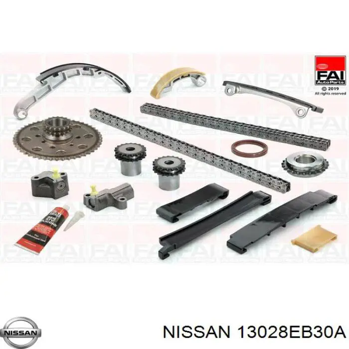 Cadeia do mecanismo de distribuição de gás Nissan/Infiniti 13028EB30A preço, a partir de 101,14 USD