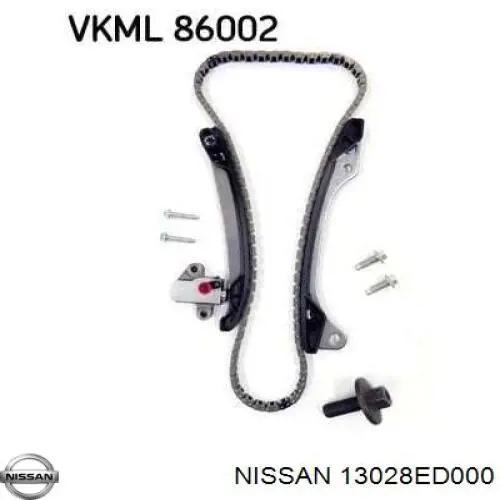 Compre 13028ED000 Nissan/Infiniti Cadeia do mecanismo de distribuição de gás