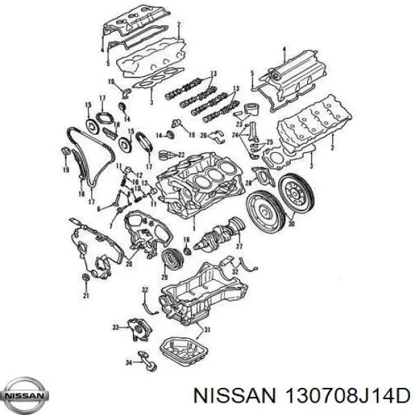 Reguladora de tensão esquerda da cadeia do mecanismo de distribuição de gás da árvore de cames Nissan/Infiniti 130708J14D preço, a partir de 44,09 USD