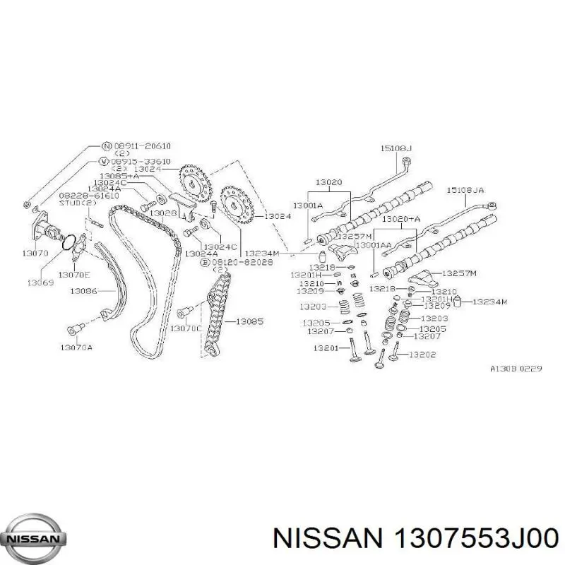 1307553J00 Nissan/Infiniti 