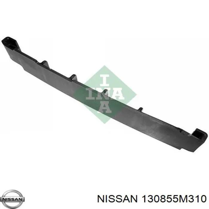 Amortecedor de cadeia do mecanismo de distribuição de gás, esquerdo Nissan Almera II N16