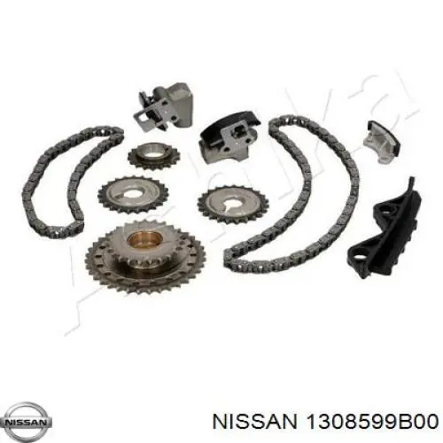 Amortecedor de cadeia do mecanismo de distribuição de gás, esquerdo Nissan Micra  K11