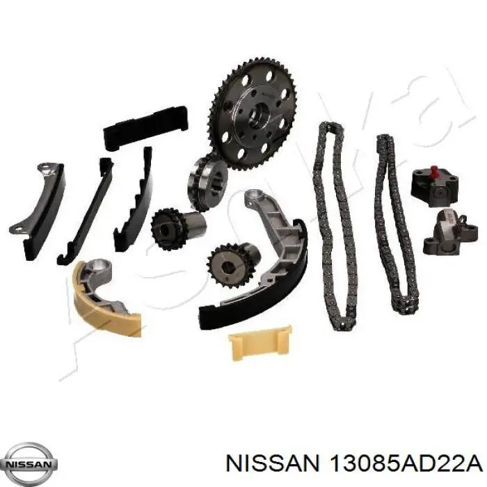 13085AD220 Nissan/Infiniti Amortecedor de cadeia do mecanismo de distribuição de gás, superior direito CBC