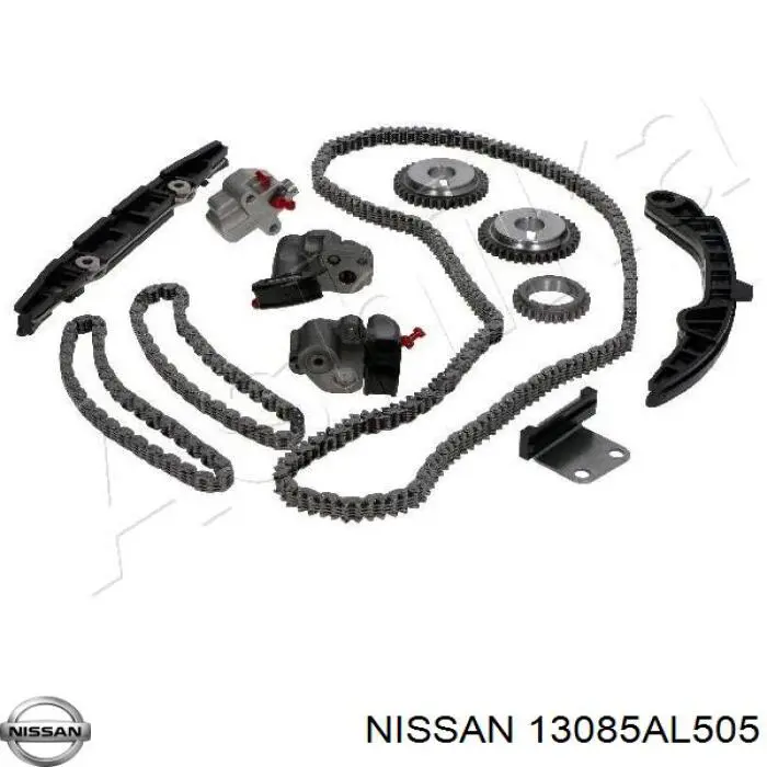 Compre 13085AL505 Nissan/Infiniti Amortecedor de cadeia do mecanismo de distribuição de gás, superior