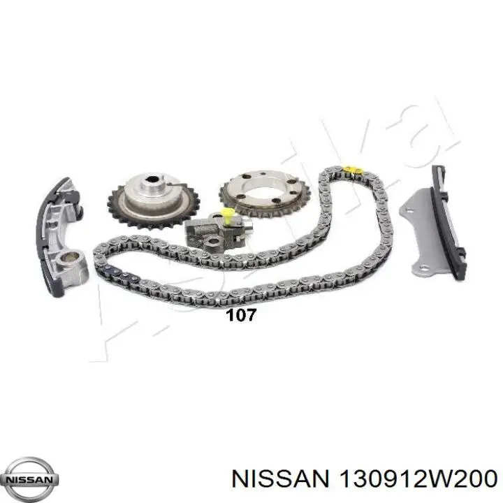 Amortecedor de cadeia do mecanismo de distribuição de gás, direito para Nissan Terrano II R20