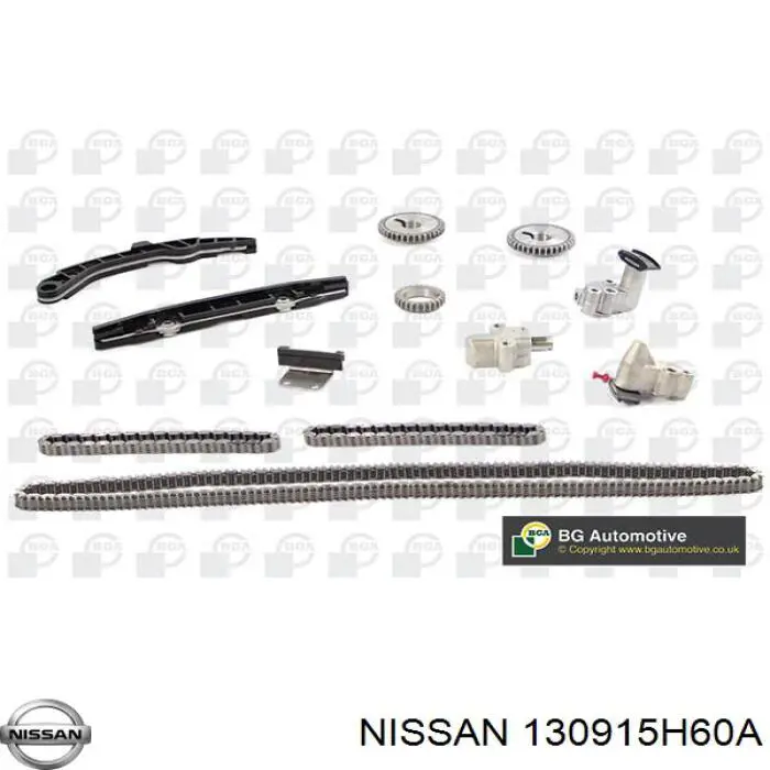 130915H60A Nissan/Infiniti Sapato de reguladora de tensão da cadeia do mecanismo de distribuição de gás