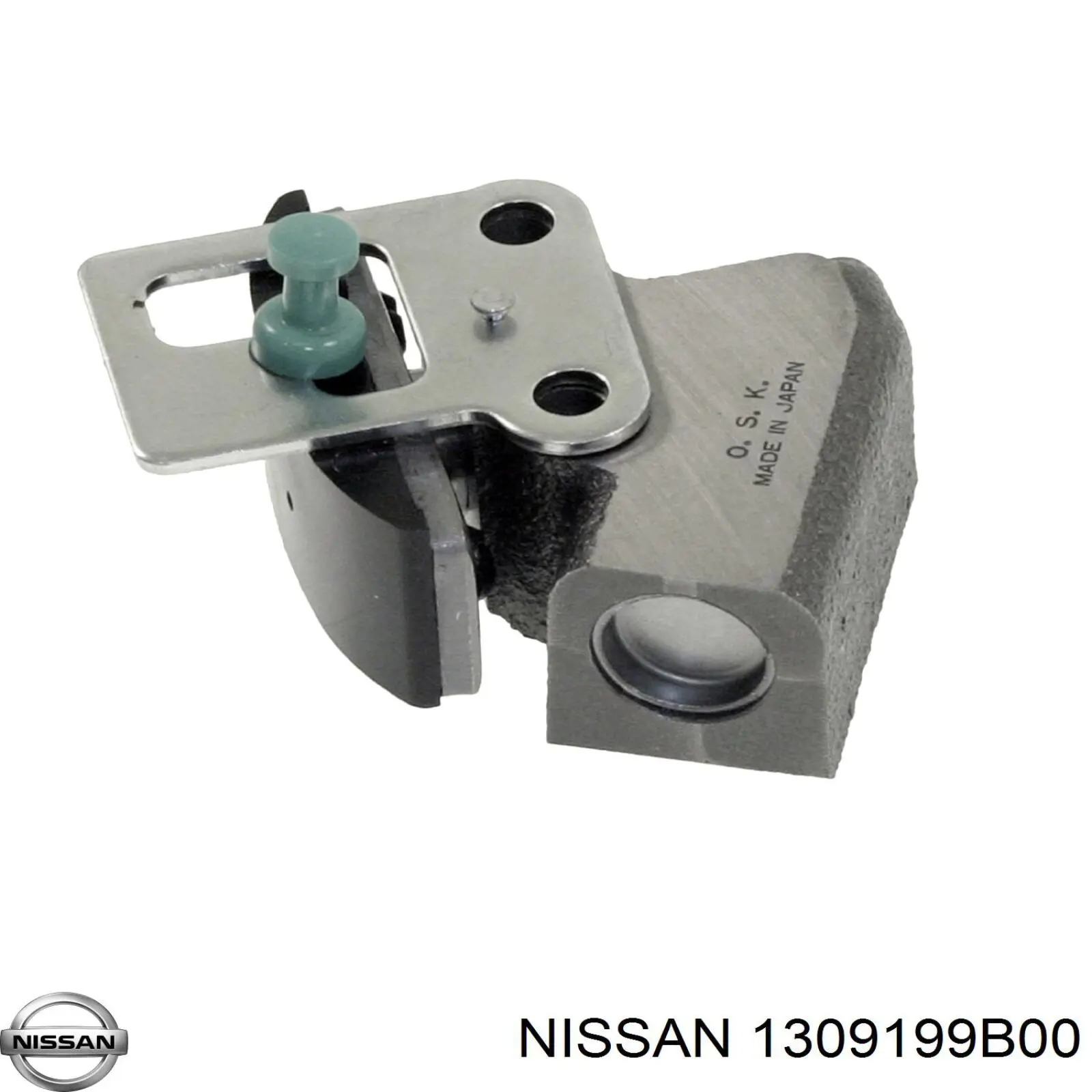  Amortecedor de cadeia do mecanismo de distribuição de gás, direito Nissan Micra hatchback (K11) (1992 - 2003) 