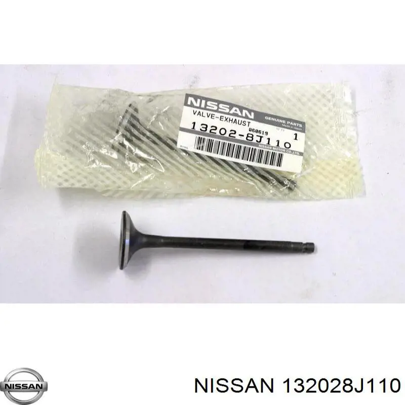 Válvula de escape Nissan/Infiniti 132028J10A preço, a partir de 10,28 USD