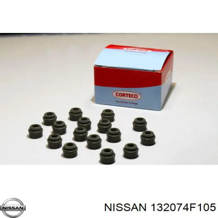132074F105 Nissan/Infiniti Bucim de válvula (coletor de óleo), admissão/escape