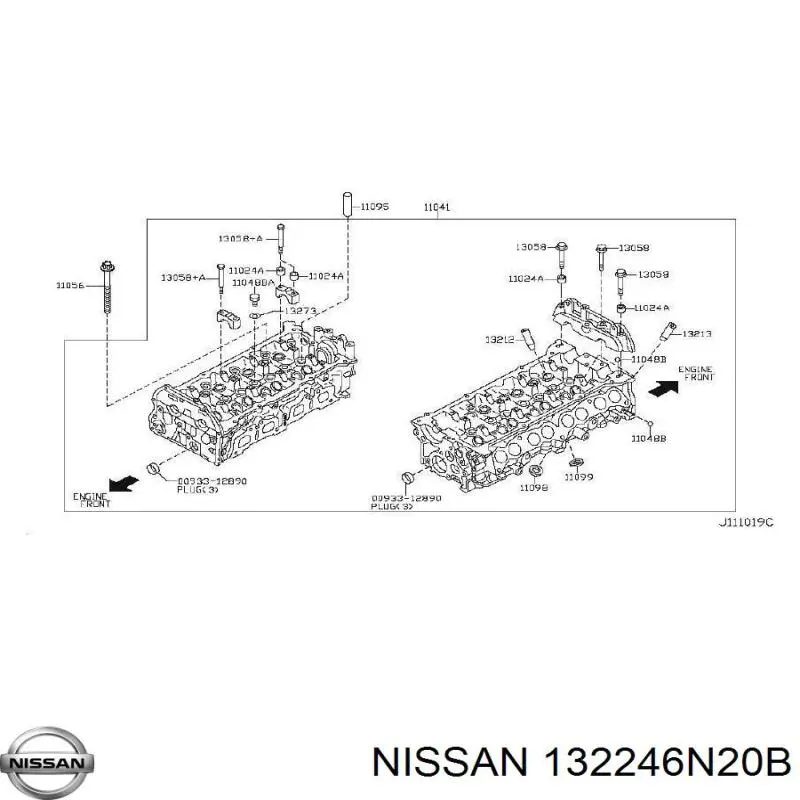  Nissan/Infiniti 132246N20B preço, a partir de 21,65 USD
