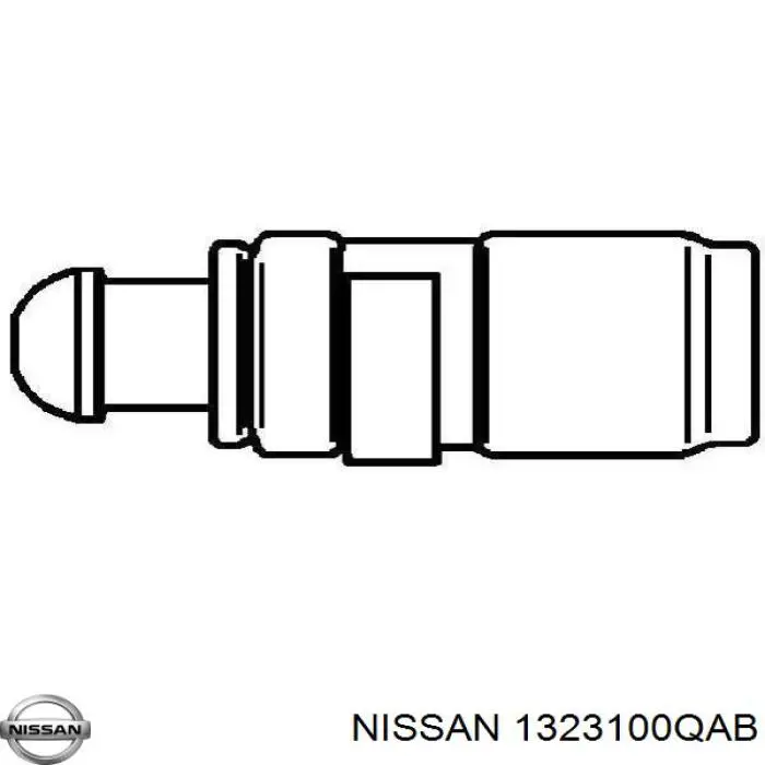 Compre 1323100QAB Nissan/Infiniti Compensador hidrâulico (empurrador hidrâulico), empurrador de válvulas