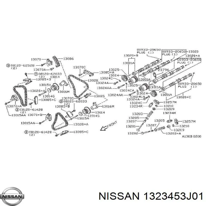 Compensador hidrâulico (empurrador hidrâulico), empurrador de válvulas Nissan/Infiniti 1323460U00 preço, a partir de 30,40 USD