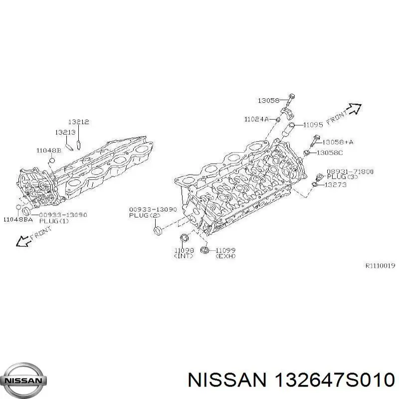  Nissan/Infiniti 132647S010 preço, a partir de 210,57 USD