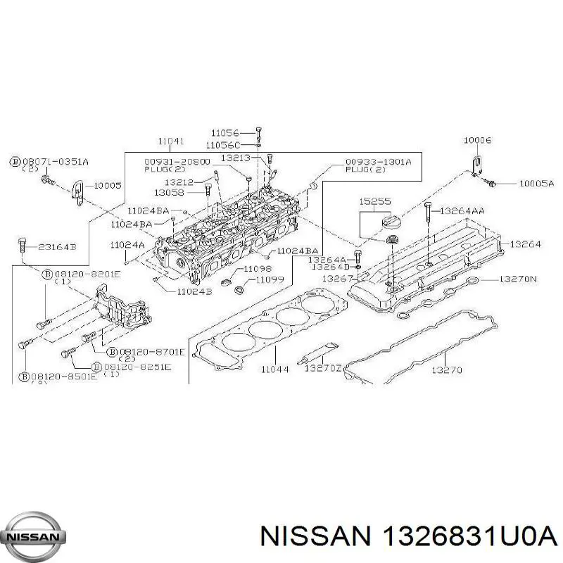 1326831U0A Nissan/Infiniti 