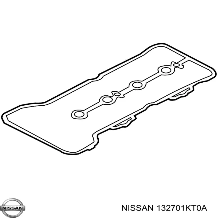 132701KT0A Nissan/Infiniti Vedante de tampa de válvulas de motor