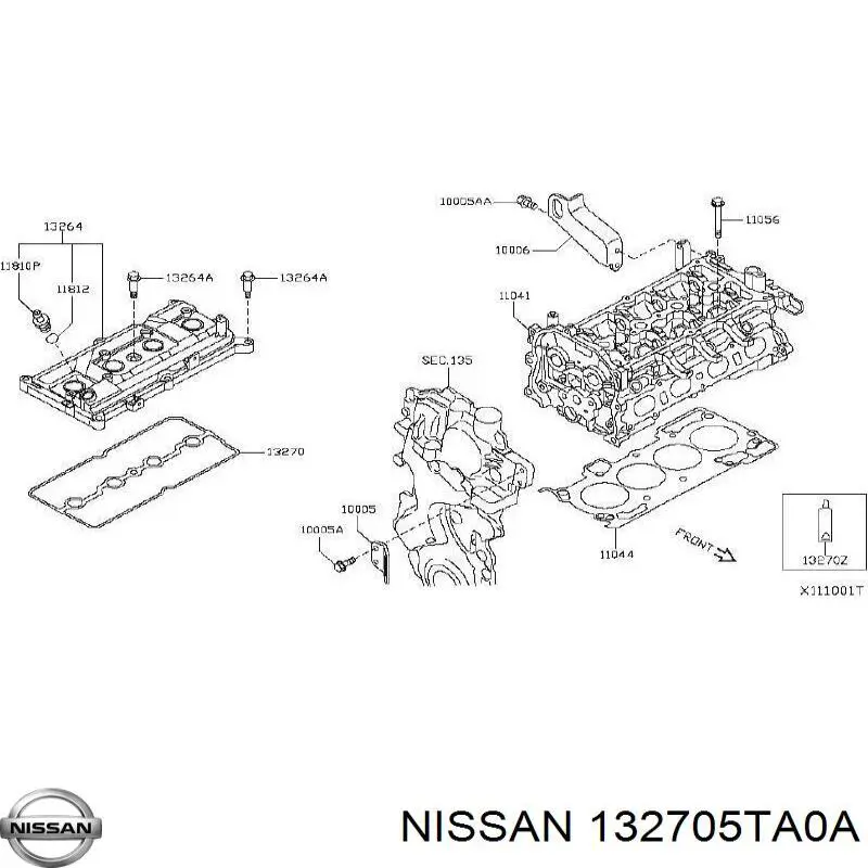 132705TA0A Nissan/Infiniti 