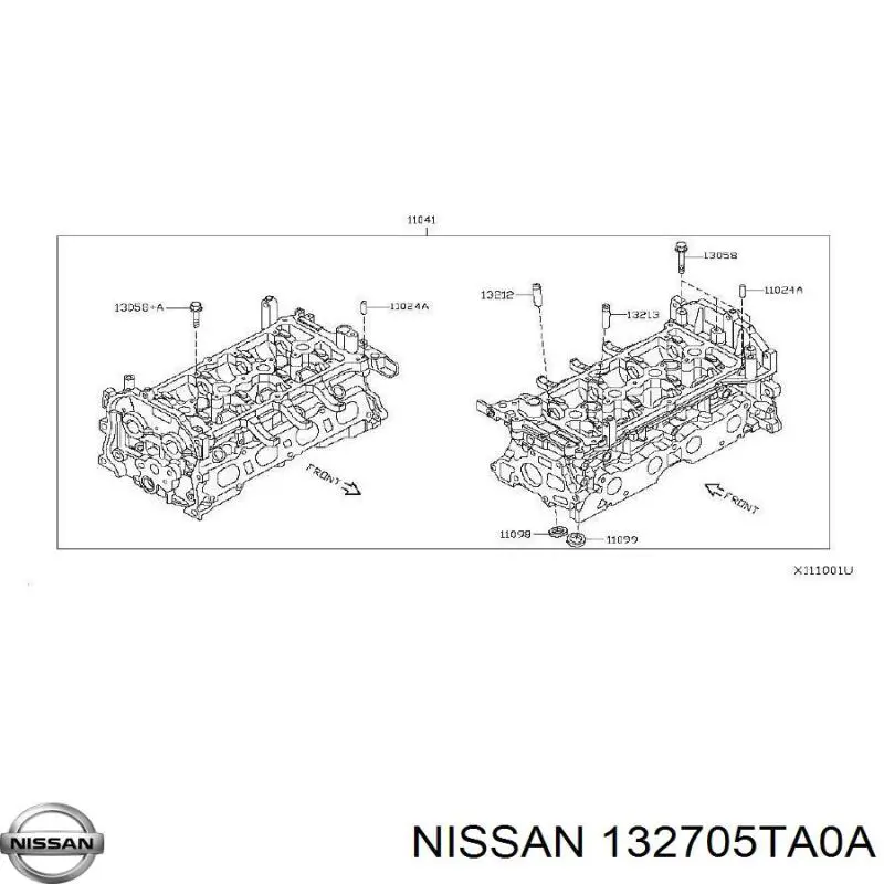 Compre 132705TA0A Nissan/Infiniti 