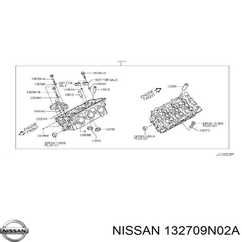  Nissan/Infiniti 132709N02A preço, a partir de 32,14 USD