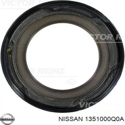 1351000Q0A Nissan/Infiniti Vedação dianteira de cambota de motor