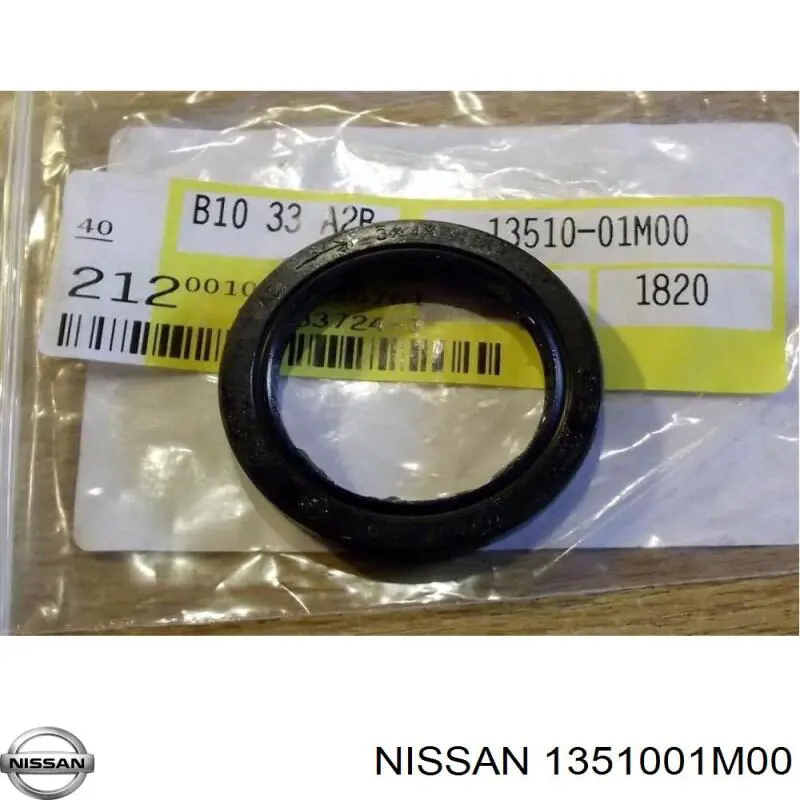 Compre 1351001M00 Nissan/Infiniti Vedação dianteira de cambota de motor