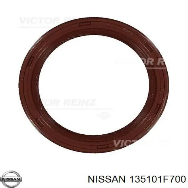 Compre 135101F700 Nissan/Infiniti Vedação dianteira de cambota de motor