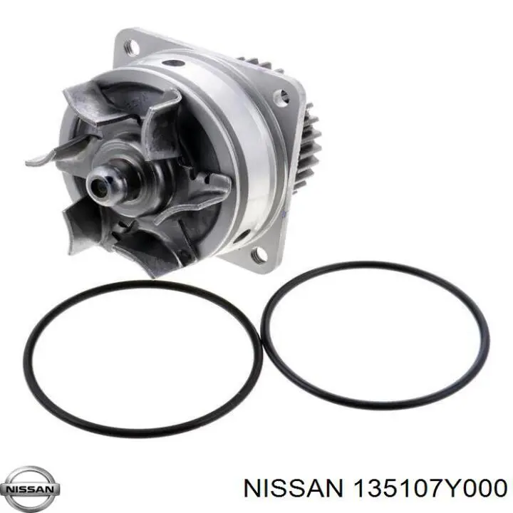 Compre 135107Y000 Nissan/Infiniti Vedação dianteira de cambota de motor