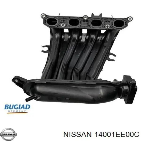 Compre 14001EE00C Nissan/Infiniti Tubo coletor de admissão