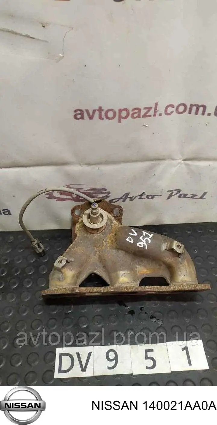 140021AA0A Nissan/Infiniti Tubo coletor de escape