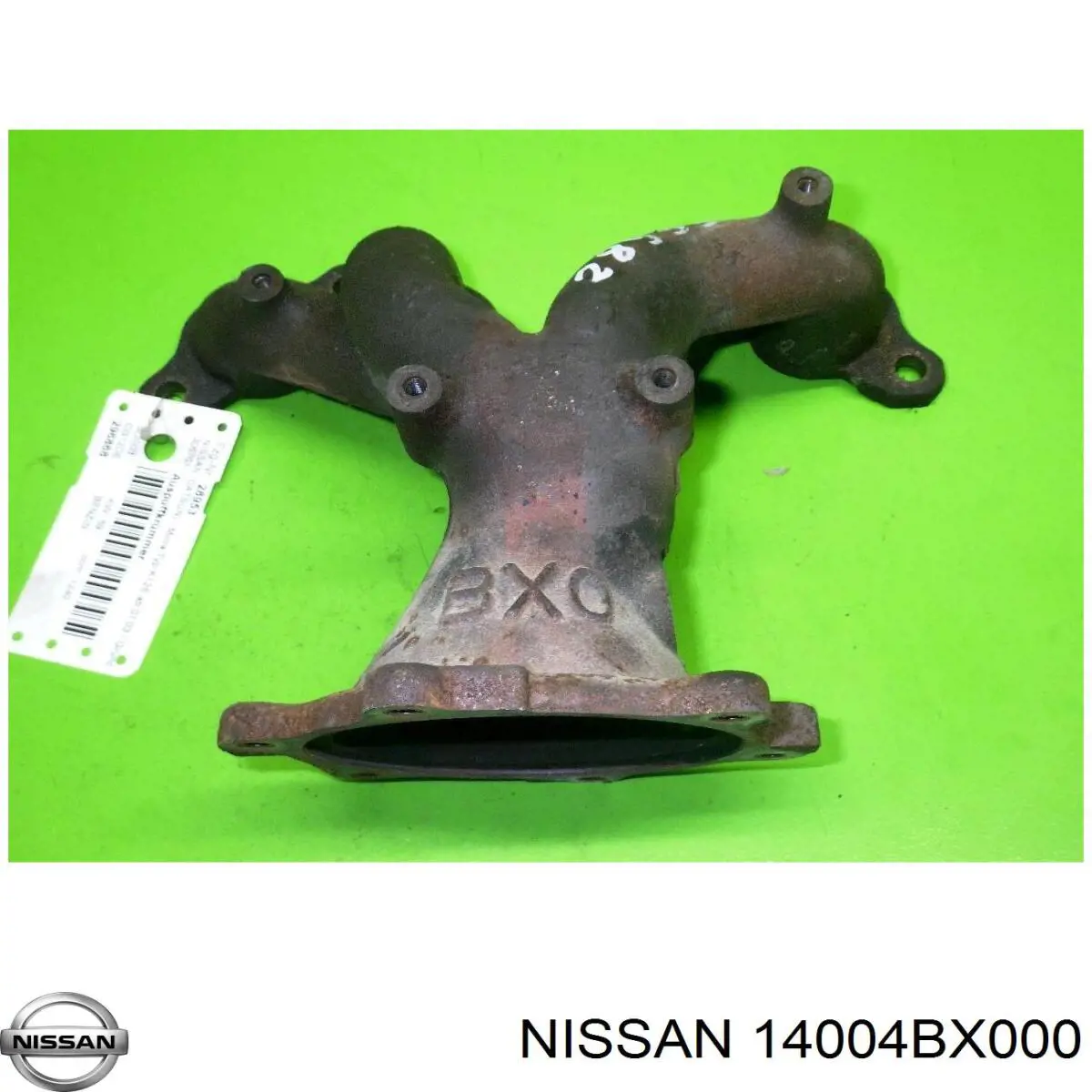  Tubo coletor de escape Nissan Micra hatchback (K12) (2002 - 2010) 