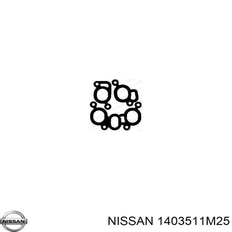 Vedante de tubo coletor de admissão 1403501M25 Nissan/Infiniti