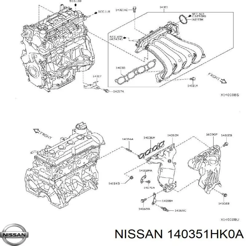 140351HK0A Nissan/Infiniti 