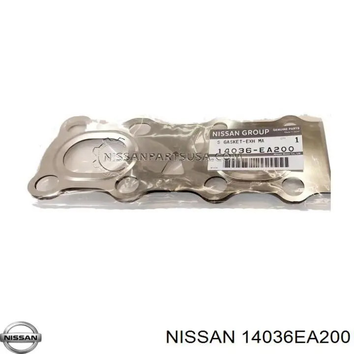 14036EA200 Nissan/Infiniti Vedante de tubo coletor de escape