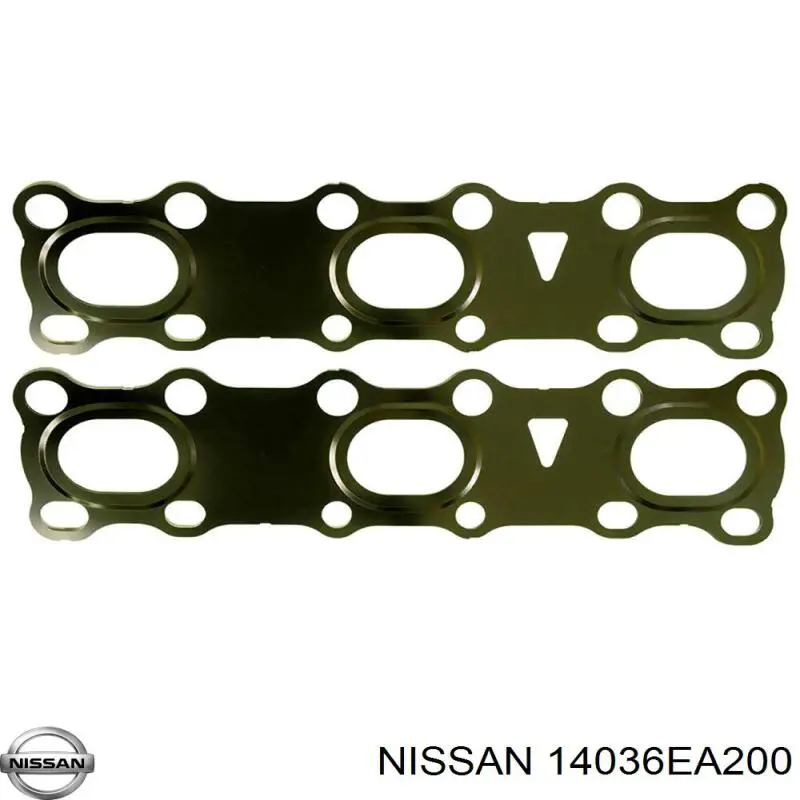 Vedante de tubo coletor de escape Nissan/Infiniti 14036EA200 preço, a partir de 23,04 USD