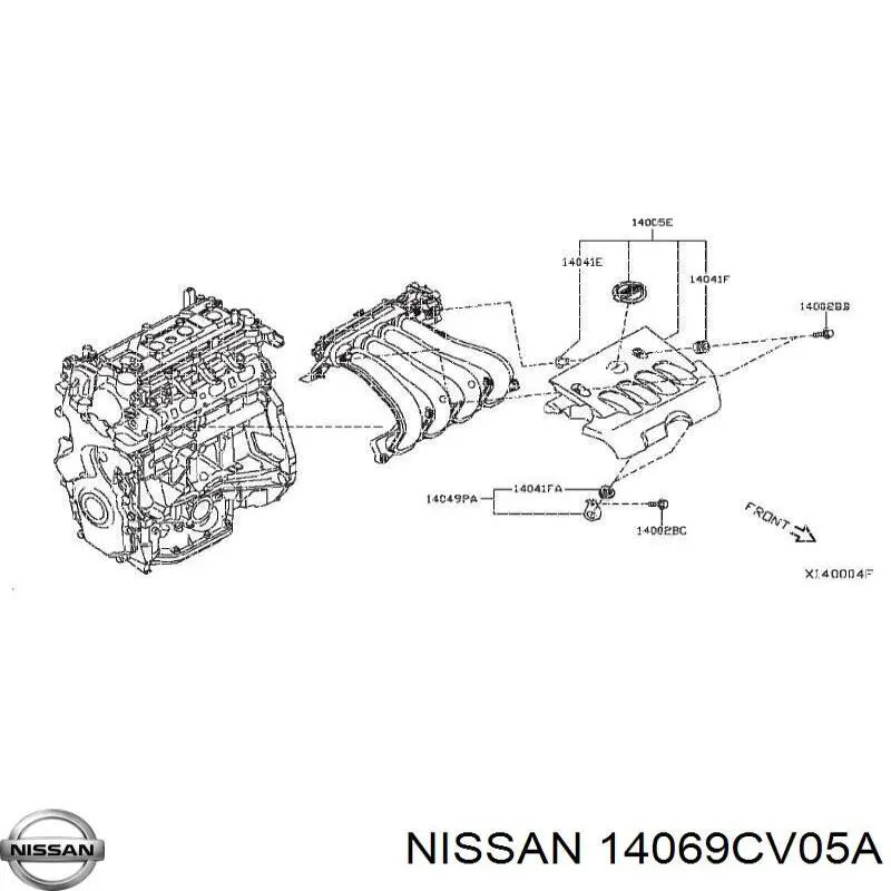  Nissan/Infiniti 14069CV05A preço, a partir de 2,45 USD