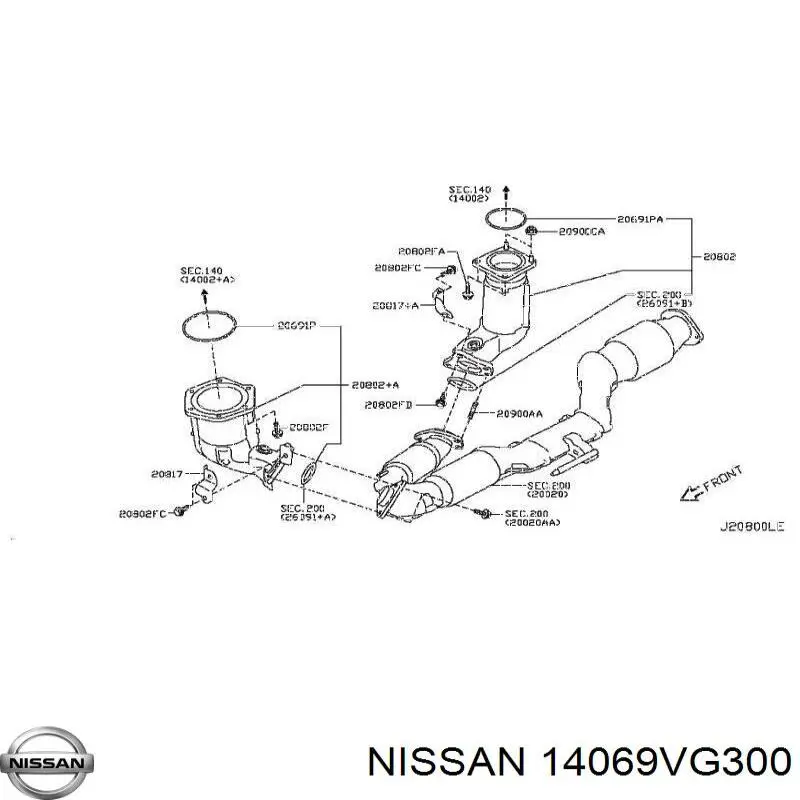 14069VG300 Nissan/Infiniti 