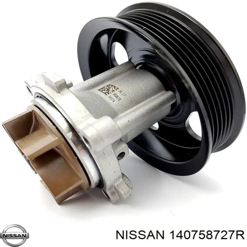Flange do sistema de esfriamento (união em T) 140758727R Nissan/Infiniti