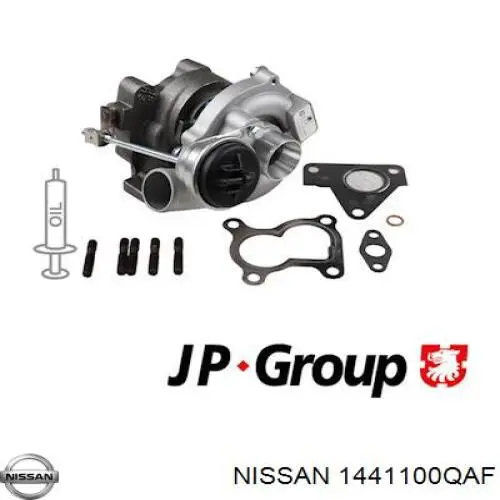 Compre 189536H118218 Nissan/Infiniti Turbina