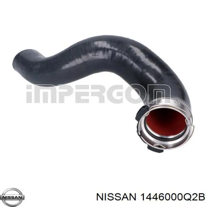 144601591R Renault (RVI) Mangueira (cano derivado) de intercooler
