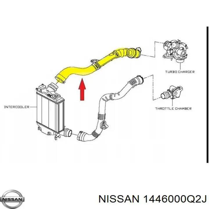 2400831 Metzger Mangueira (cano derivado) de intercooler