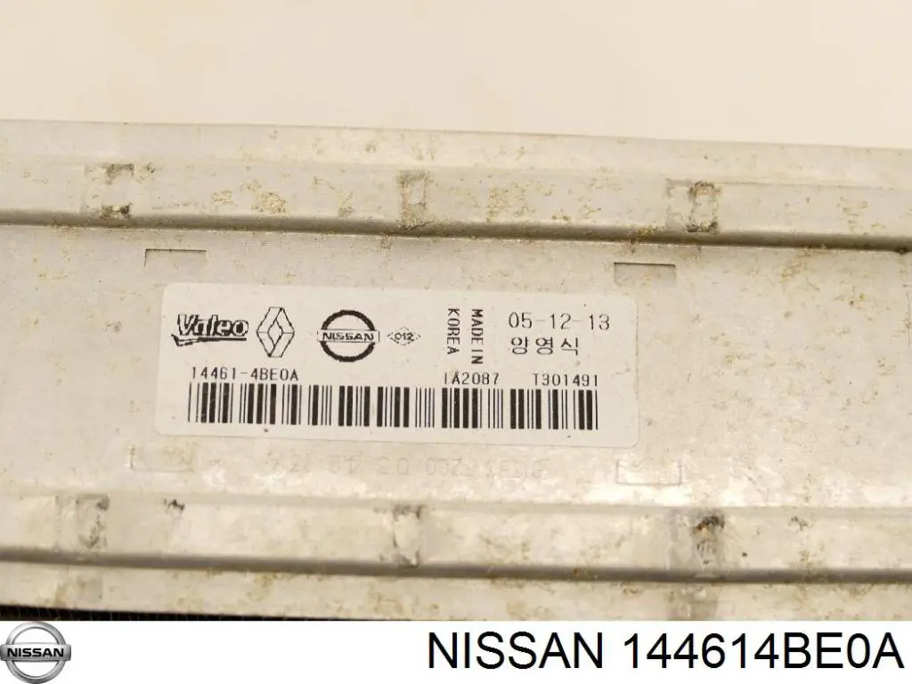144614BE0A Nissan/Infiniti Radiador de intercooler
