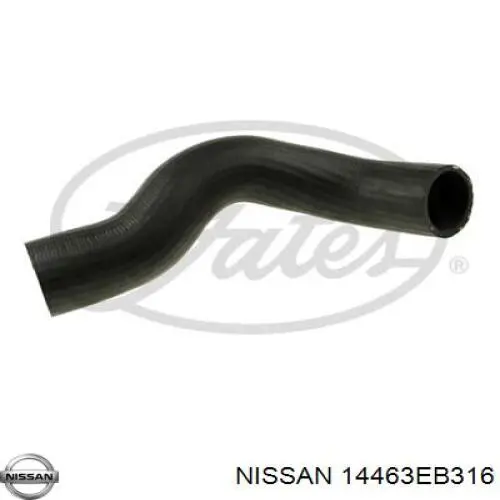 14463EB316 Nissan/Infiniti Mangueira (cano derivado) de intercooler