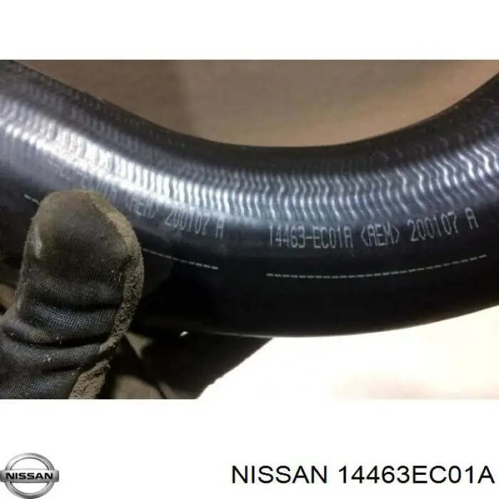 14463EC01A Nissan/Infiniti Mangueira (cano derivado) de intercooler