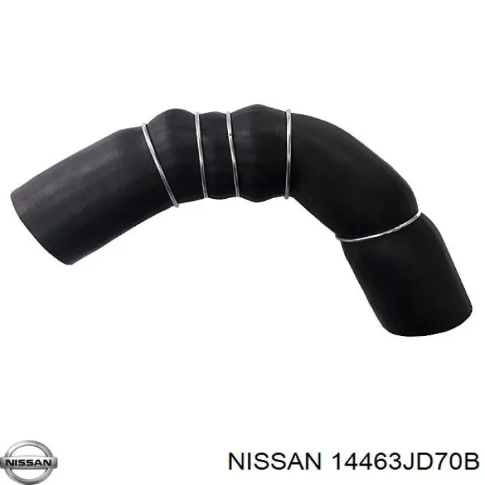 14463JD70B Nissan/Infiniti Mangueira (cano derivado) de intercooler
