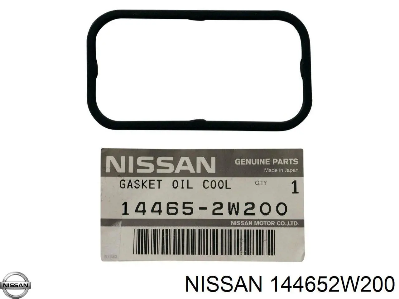 144652W200 Nissan/Infiniti Vedante de tampa dianteira de motor