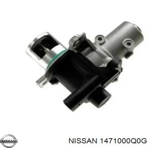 Compre 1471000Q0G Nissan/Infiniti Válvula EGR de recirculação dos gases