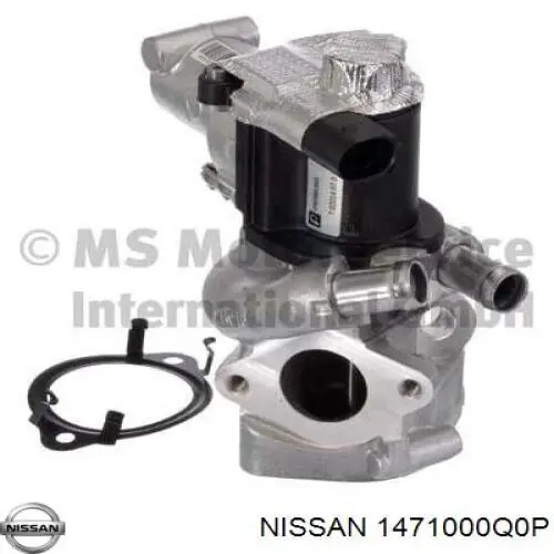 8201016581 Renault (RVI) Válvula EGR de recirculação dos gases